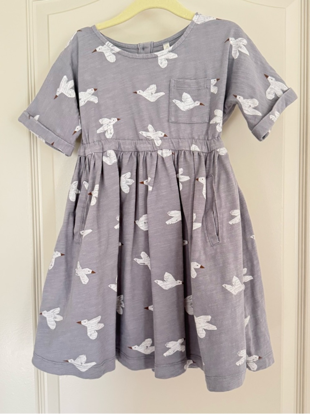 Rylee + Cru Kat T-shirt Dress - Birds